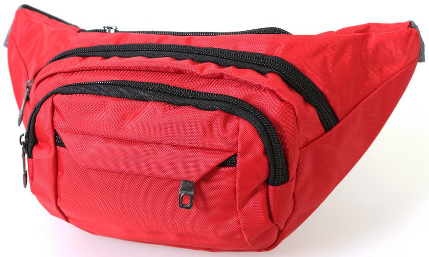 Текстильна Сумка поясна Dovhani Q003-19SkyRed165 Червона