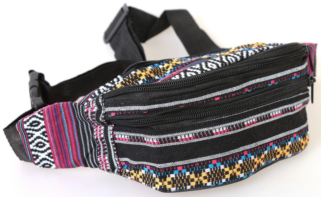 Текстильна Сумка поясна Dovhani Q002-11Ind168 Комбінована