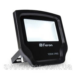 Світлодіодний прожектор LED Feron LL-471 100W 6400К IP65 9900LM з матовим склом