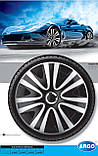 Ковпаки колісні Rialto Pro Silver Black R13, фото 3