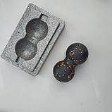 Блок для йоги (йога блок-цегла) + масажний м'ячик для масажу МФР міофасціального релізу OSPORT (MS 2231), фото 2