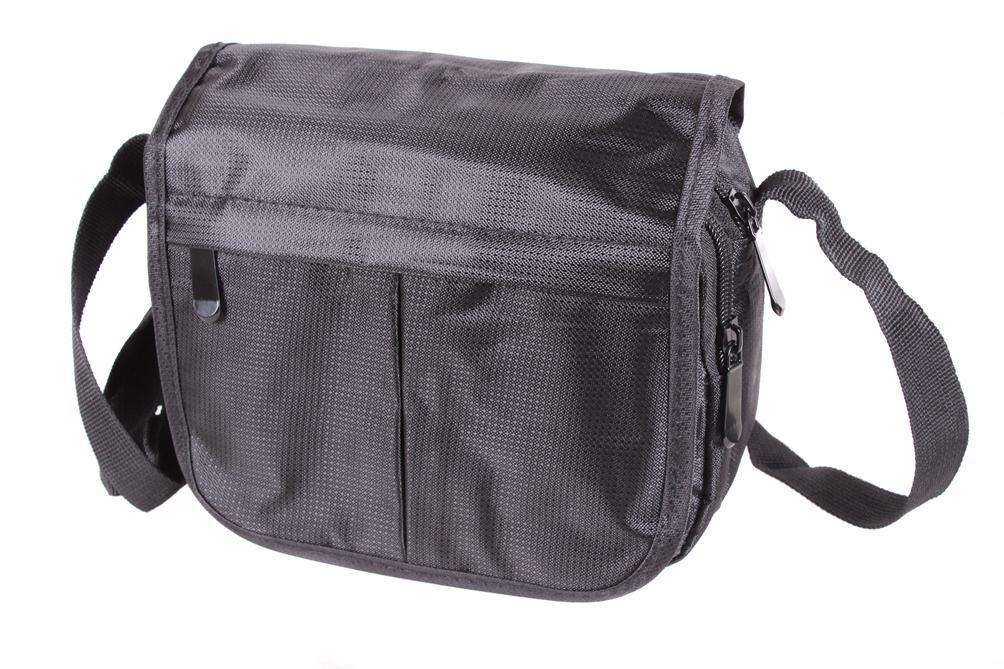 Текстильна Сумка чоловіча Dovhani LOF301519240 Чорна