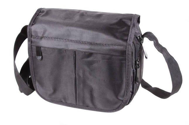 Текстильна Сумка чоловіча Dovhani LOF301519240 Чорна, фото 1