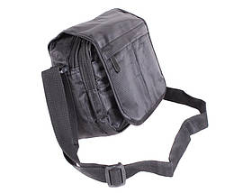 Текстильна Сумка чоловіча Dovhani LOF301519240 Чорна, фото 3