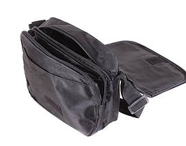 Текстильна Сумка чоловіча Dovhani LOF301519240 Чорна, фото 5