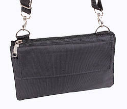 Сумка текстильная мужская Dovhani LOF301600241 Черная, фото 4