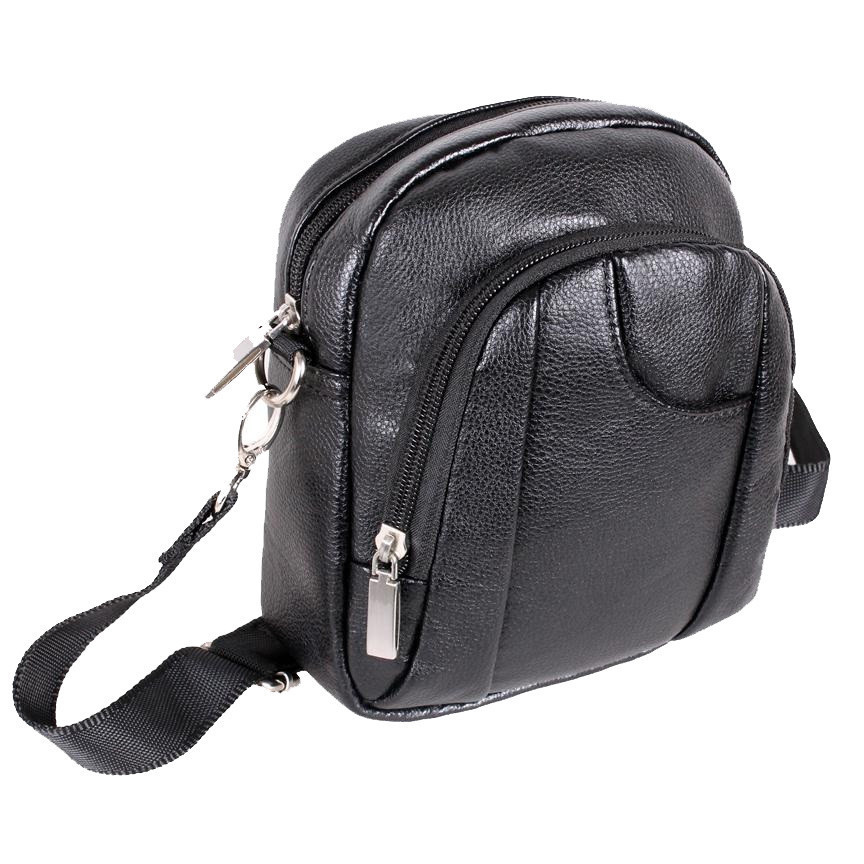 Сумка чоловіча Dovhani E301471267 Чорна