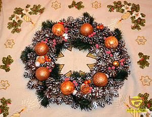 Віночок новорічний (D-75)