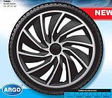 Ковпаки колісні Turbo Silver Black R13, фото 3