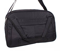 Дорожня сумка Nobol D1803BLACK339 Чорна 32 x 48 x 26 см, фото 5