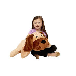 М'яка іграшка подушка собака Melissa&Doug, фото 5