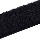 Стрічка Велкро ZIP FIX Велюр - 20мм, чорна самоклеюча HPX 80005, фото 2