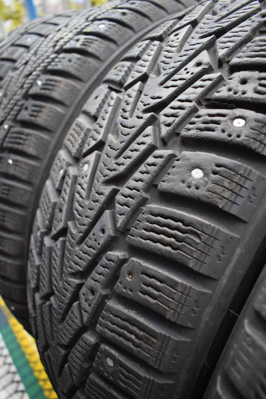 Шины б/у 205/65 R15 Nokian Hakkapeliitta 7, шип-ЗИМА, 6 мм, комплект - фото 6 - id-p1075191882