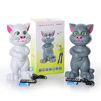 Говорящий Кот Том колонка Talking Tom FQ-Q10 MP3 плеер USB,FM,TF, MicroSD