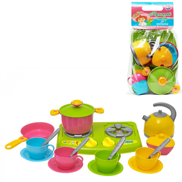 Кухонний набір іграшковий 6 Технок, Арт 3572, фото 1