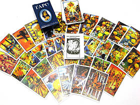 Карти для ворожіння "ТАРО" (9,9х6,5х3 см)(за інструкцією)