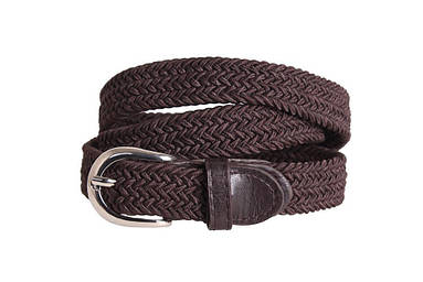 Жіночий еластичний ремінь Dovhani EL230765629 110 см Коричневий