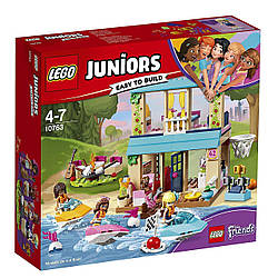 Lego 10763 Friends Конструктор Лего Джуніорс Будиночок Стефані біля озера