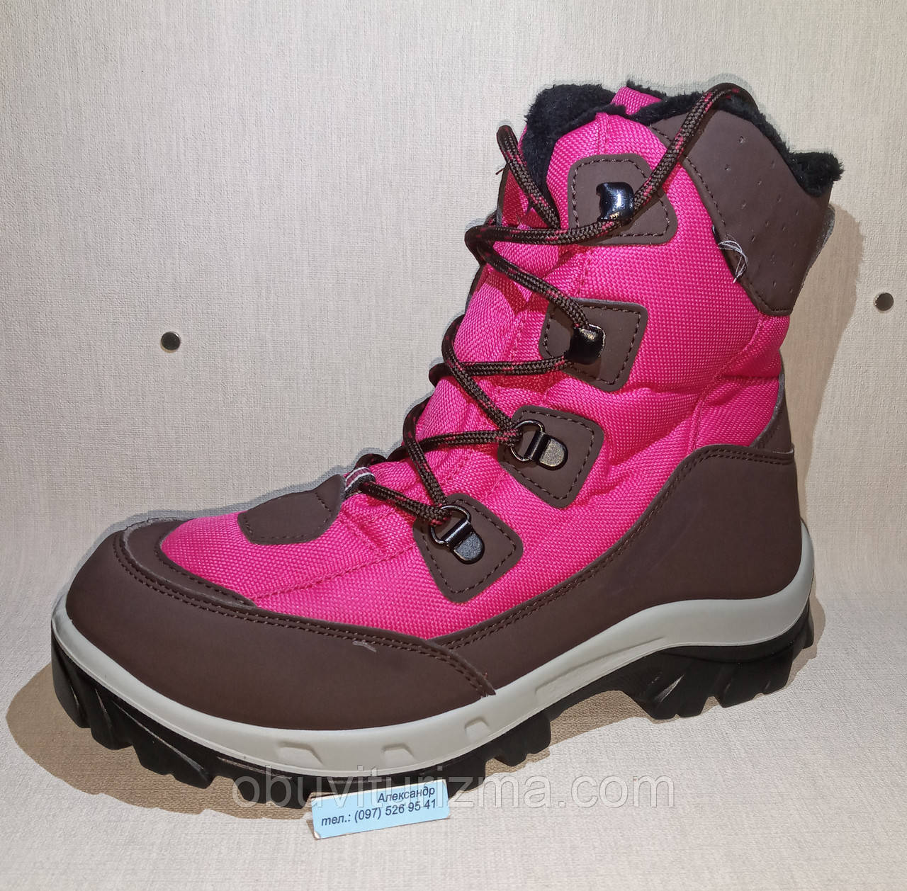 Термо черевики фірмові Quechua Forclaz snow 200 (30/31/32/33/34/35/36)