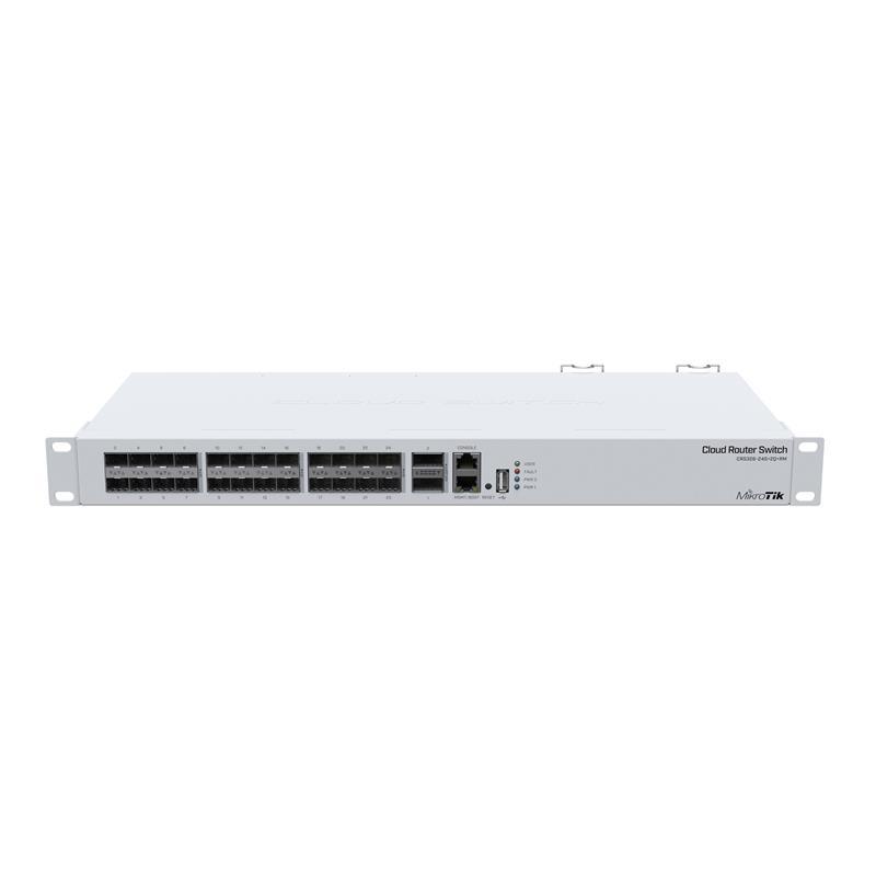 Комутатор MikroTik CRS326-24S+2Q+RM (24xSFP+, 2xQSFP+, USB, 1хRJ45), фото 1
