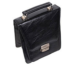 Барсетка чоловіча 1812BL829 Чорна, фото 4