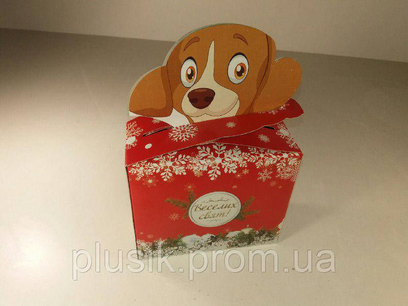 Коробка для цукерок №017а "Песик" (500 гр)