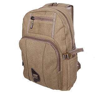 Рюкзак текстильний чоловічий Dovhani 303333-1227Beige Бежевий