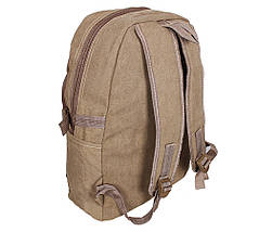 Рюкзак текстильний чоловічий Dovhani 303333-1227Beige Бежевий, фото 5