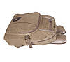 Рюкзак текстильний чоловічий Dovhani 303333-1227Beige Бежевий, фото 7