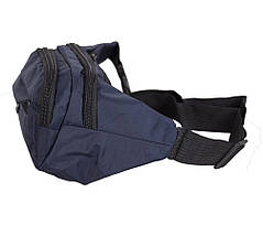 Текстильна Сумка на пояс Dovhani Q003-8DBLUE1-555 Темно-Синя, фото 3