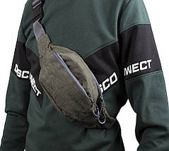 Текстильна Сумка на пояс Dovhani Y302-24KHAKI1-555 Хакі, фото 3