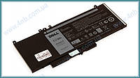 Батарея DELL Latitude E5250 E5450 E5550 E5270 E5470 E5570 Precision 3510 / 7.6V 7750mAh (62Wh) ORIG (6MT4T)