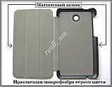 Червоний шкіряний Tri-fold case чохол-книжка для планшета Asus Fonepad 7 Fe375CXG K019, фото 5