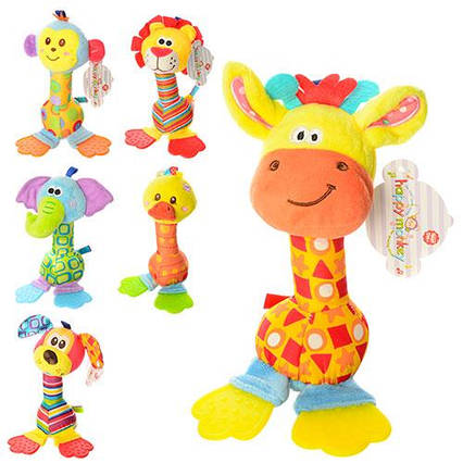 Брязкальце прорізувач м'яка тварина X11832