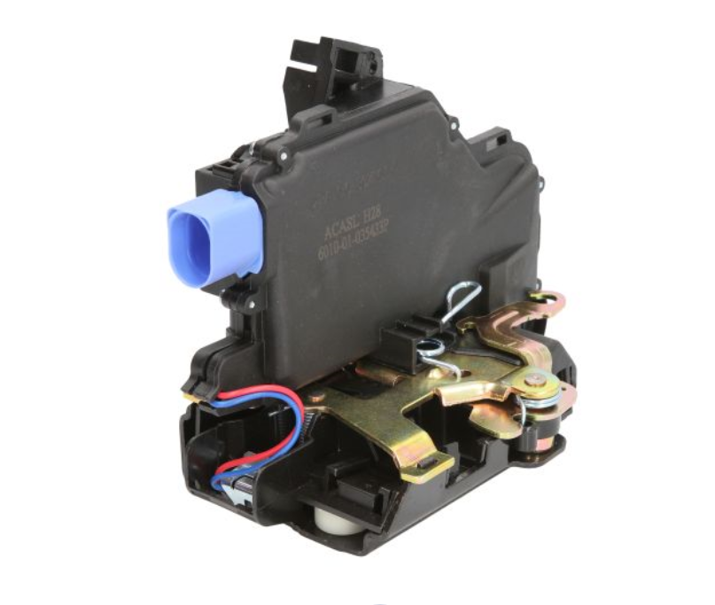 Замок двері задньої лівої Шкода Фабія, Фольксваген Транспортер Т5, Поло 1999-2009, фото 1