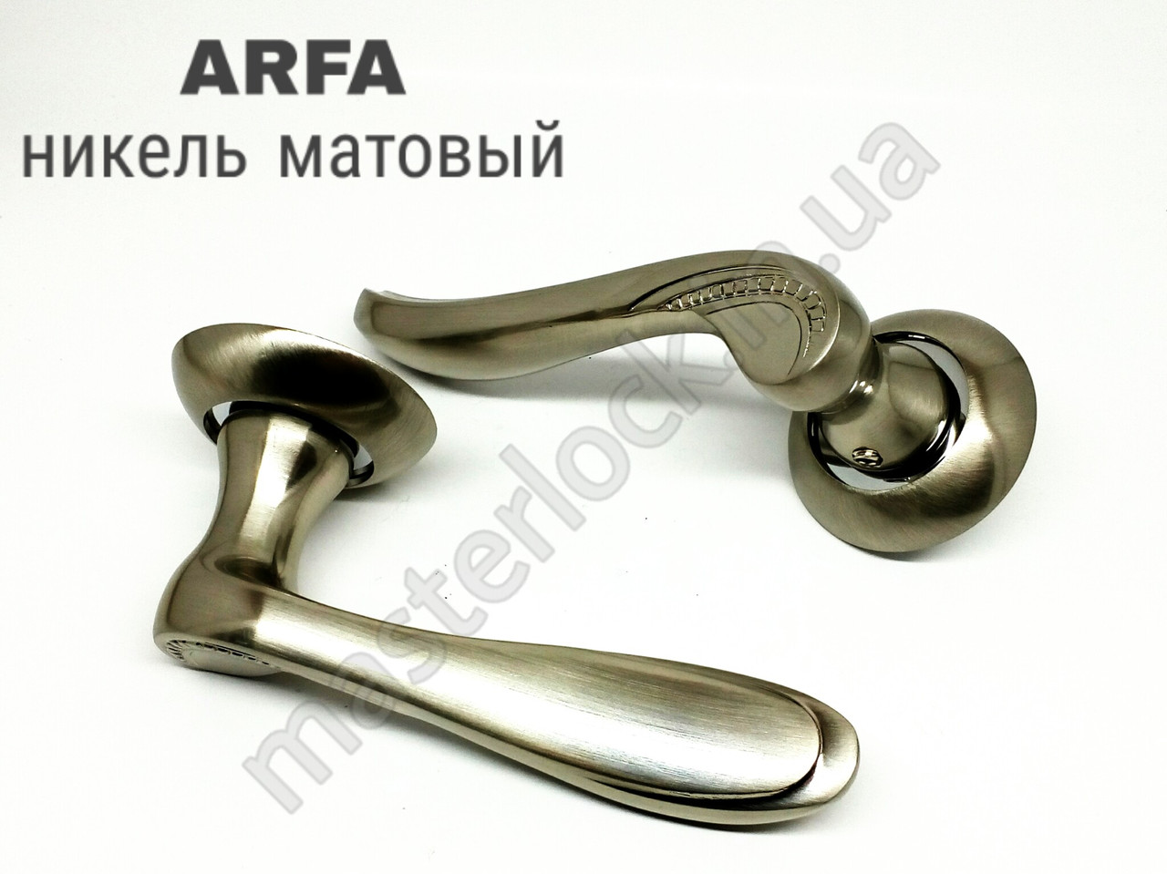 Ручка PUNTO роздільна ARFA TL SN-CP-3 матовий нікель-хром
