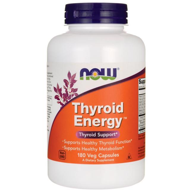 Підтримка щитовидної залози / NOW - Thyroid Energy (90 caps)