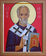 Святитель Миколай, архієпископ Мир Лікійських, чудотворець (ікона архім. Зенона)