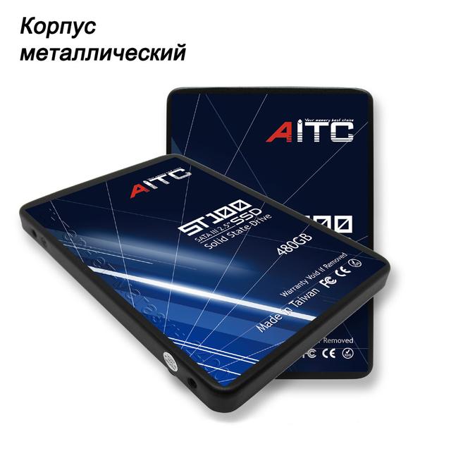 ССД диск 480 ГБ для ноутбука та ПК AITC