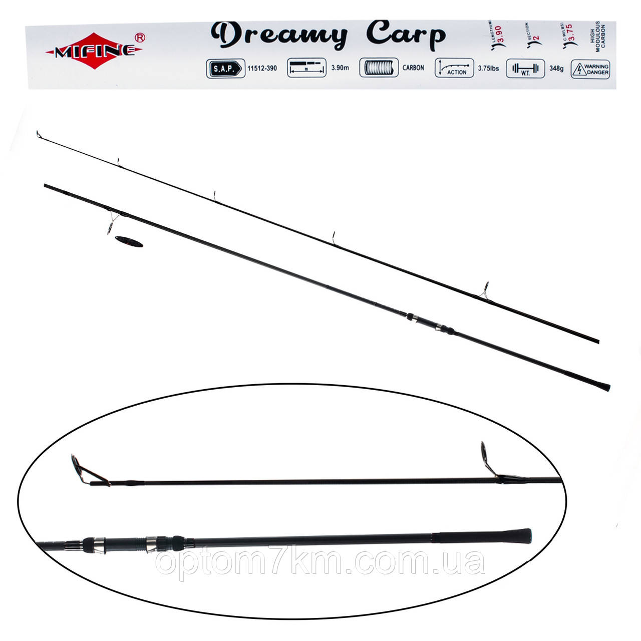 Спінінг Mifine Dreamy CARP 360/3.75LBS