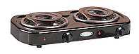 Електроплита Леміра ЕПТ 2-2,0 кВт на 2 конфорки із широким ТЕНом