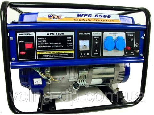 Електростанція бензин WPG6500-генератор