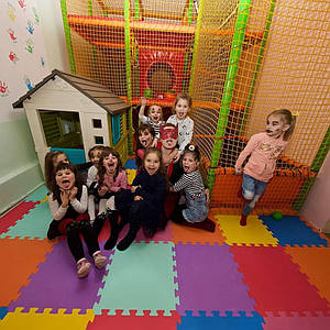 Килимок-пазл 50х50х1см, збірний килимок для дитячої кімнати.