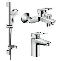 Набор смесителей для ванны Hansgrohe Logis Loop 100 1062019 (71151000+71244000+26553400)