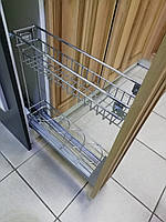 Карго фасад 150мм нижнє кріплення GIFF хром з дотягувачем