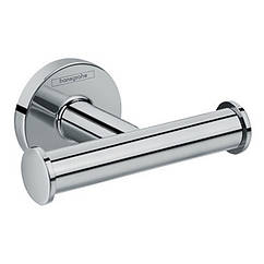 Гачок подвійний Hansgrohe Logis 41725000