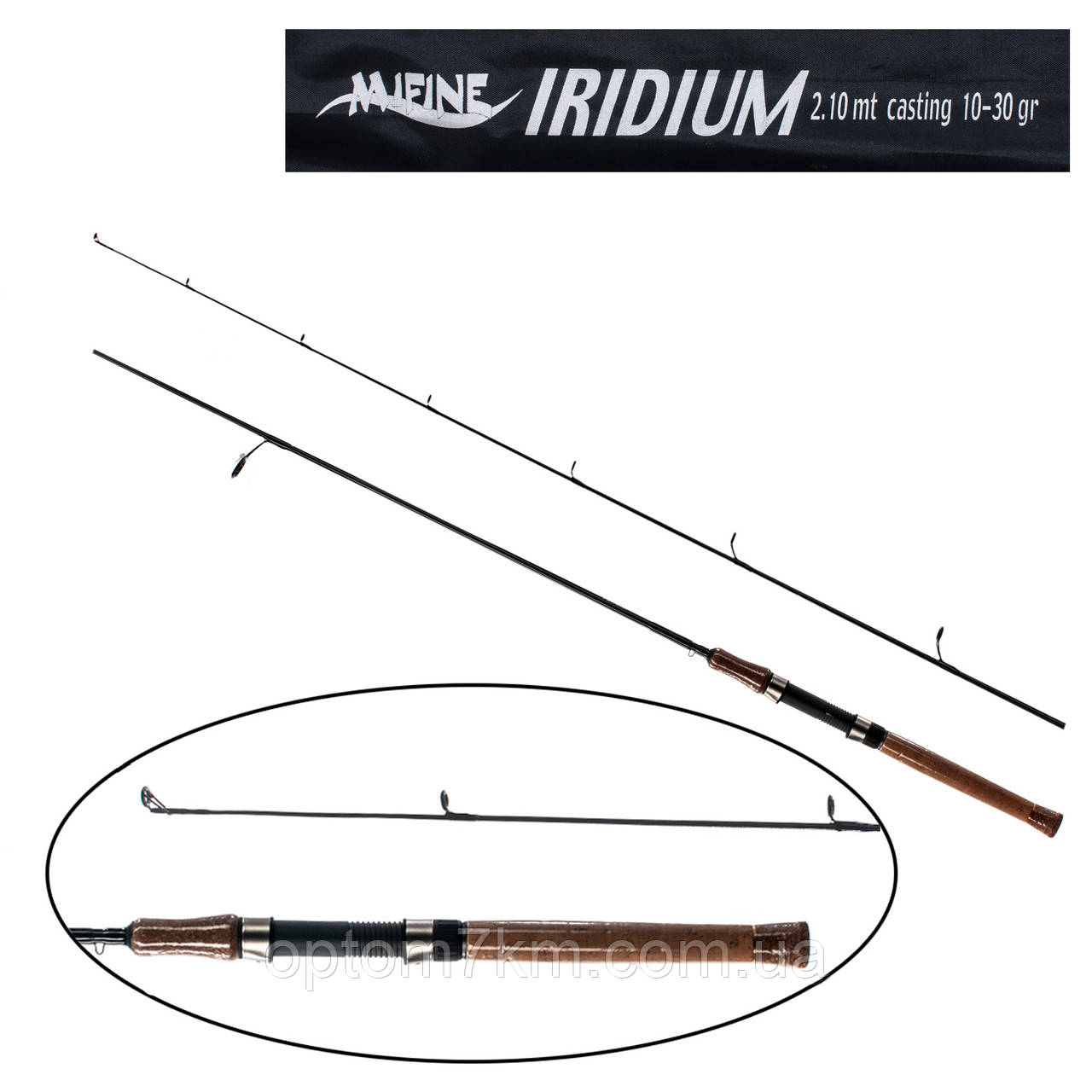 Спінінг Mifine Iridium 2,1m, тест 10-30g