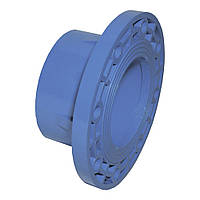 Фланец разборной ПВХ LIANSU синий диаметр 110 мм