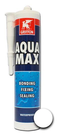 Герметик Griffon AquAMAX 425 грамів (білий)
