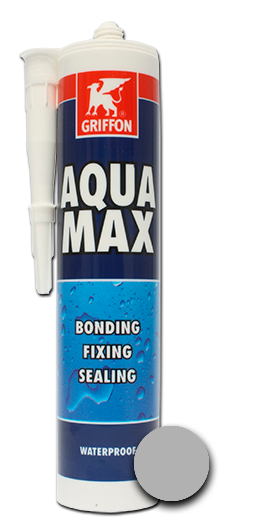 Герметик Griffon AquAMAX 425 грамів (сірий)